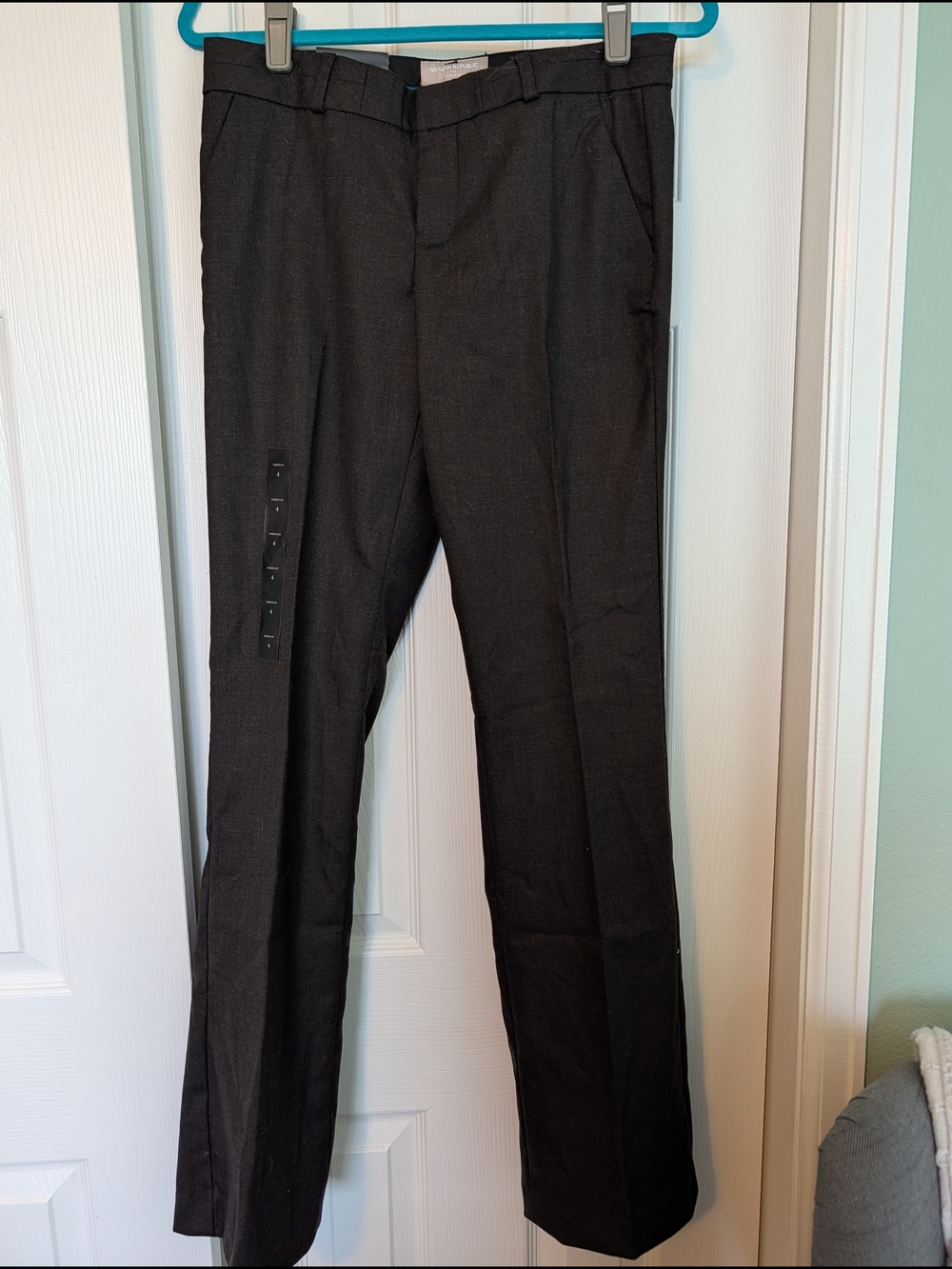 Men's Black Dress Pants - Classic Straight Fit